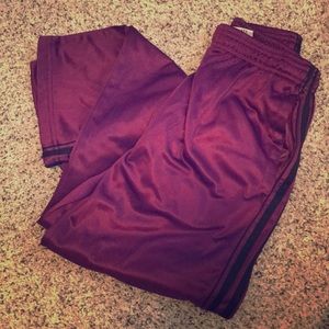 Purple sweat pants